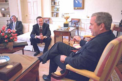 BUSH'S SODOMITE WHITE HOUSE: George W. Bush expands his White House Sodomite Team